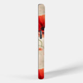 Mohnpastellmuster aus Blume Case-Mate iPhone Hülle (Rückseite / Rechts)