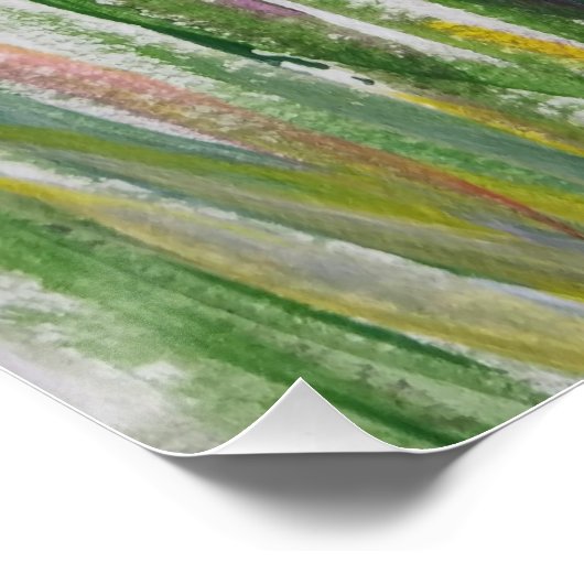 Mohnplakat Poster (Ecke)