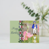 Mohnprinz Postkarte (Stehend Vorderseite)