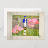 Mohnprinz Postkarte (Vorne/Hinten)