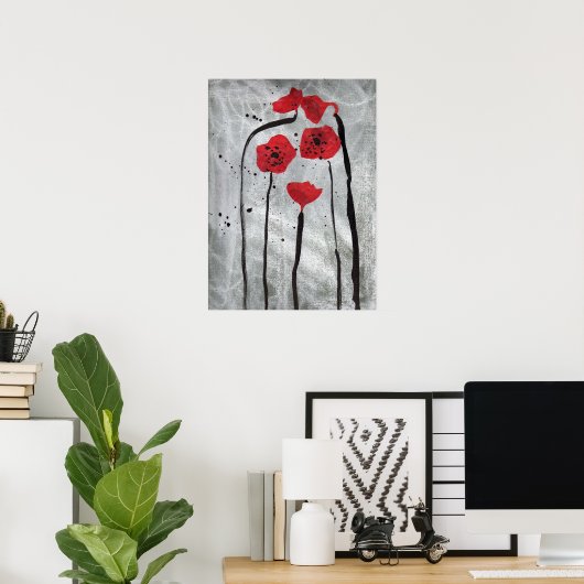 Mohns Poster (Heimbüro)