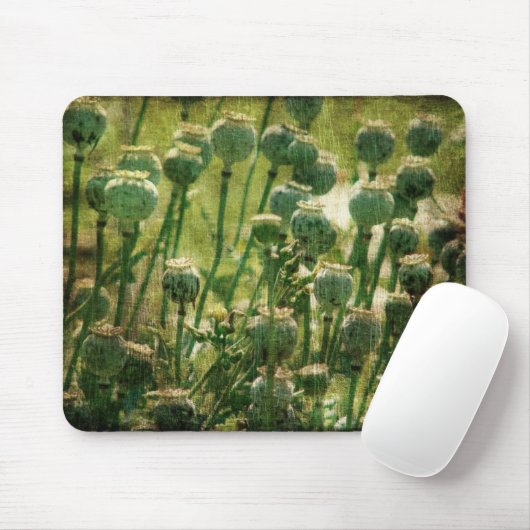 Mohnsamen-Blume Mousepad (Mit Mouse)