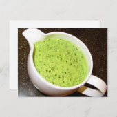Mohnsamen Limones Dressing Rezept Postkarte (Vorne/Hinten)