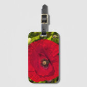 Mohnserie #2 gepäckanhänger (Vorderseite Vertikal)