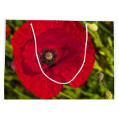 Mohnserie #2 große geschenktüte (Rückseite)