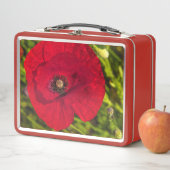 Mohnserie #2 metall brotdose (Beispiel)