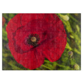 Mohnserie #2 schneidebrett (Vorderseite)