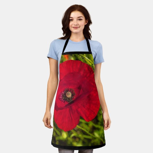 Mohnserie #2 schürze (Getragen)