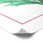 Mohnsorten Poster (Ecke)