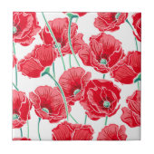 Mohnstäbchen für Blume Fliese (Vorderseite)