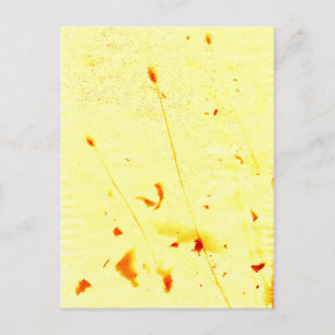 Mohnstalks, getrocknet  postkarte