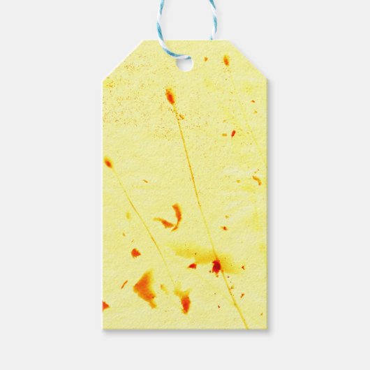 Mohnstalks mit getrocknetem Mohn bedrucken Postkar Geschenkanhänger (Vorderseite)