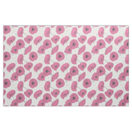 Mohnstoffe Blume Muster Stoff