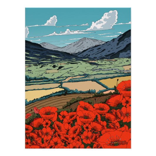 Mohntal Poster (Vorderseite)