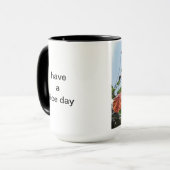 Mohntasse: Guten Tag Tasse (Vorderseite Links)