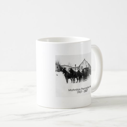 Mohnton Centennial-Tasse Kaffeetasse (VorderseiteRechts)