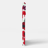 Mohnträume: Inspirierend Muster iPhone Hülle (Rechte Seite)