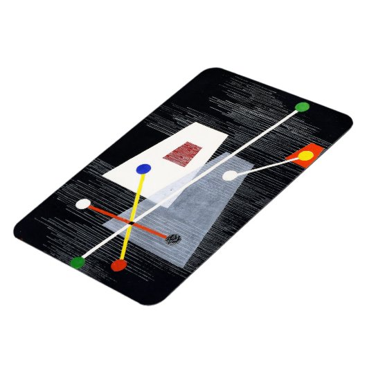 Moholy-Nagy - abgeschnittene Pyramiden Magnet (Linke Seite)