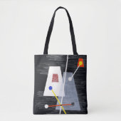 Moholy-Nagy - abgeschnittene Pyramiden Tasche (Vorderseite)