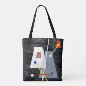 Moholy-Nagy - abgeschnittene Pyramiden Tasche (Rückseite)