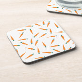 Möhren! Getränkeuntersetzer (Linke Seite)