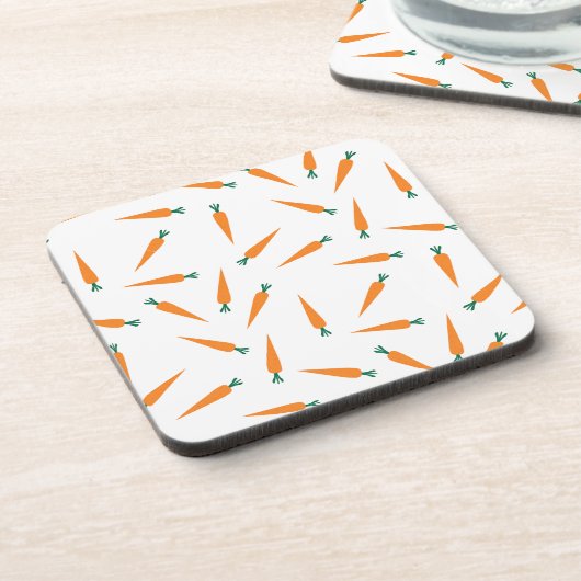 Möhren! Getränkeuntersetzer (Linke Seite)