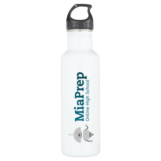 MOHS Wasserflasche Edelstahlflasche (Vorderseite)