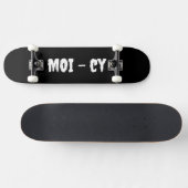 MOI - cy Komplettboard in schwarz Skateboard (Horizontal)