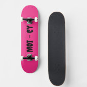 MOI - cy Komplettboard Pink Skateboard (Vorne)