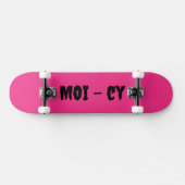 MOI - cy Komplettboard Pink Skateboard (Horizontal)