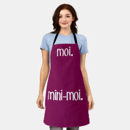 Moi & Mini-Moi Schürze