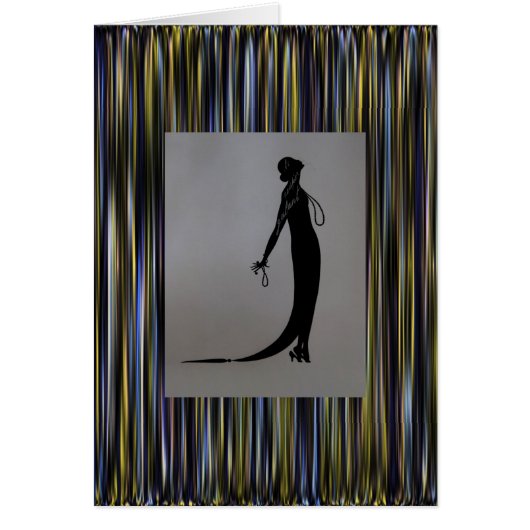 Moi-Mode-Platte ~ Karten-Vintage Franzosen Nouveau (Vorne)