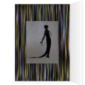 Moi-Mode-Platte ~ Karten-Vintage Franzosen Nouveau (Innen (Links))