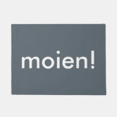Moien! Fußmatte (Vorderseite)