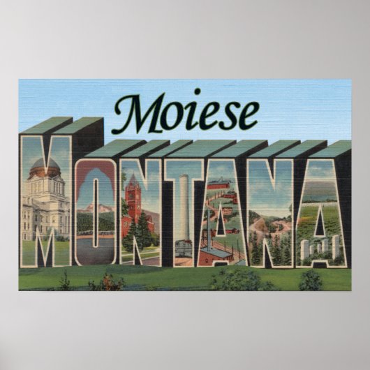 Moiese, Montana Poster (Vorne)