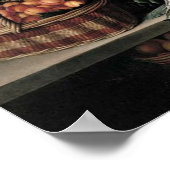 Moillon - Marktstau Poster (Ecke)