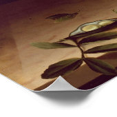 Moillon - Obstkorb und Spargel Poster (Ecke)