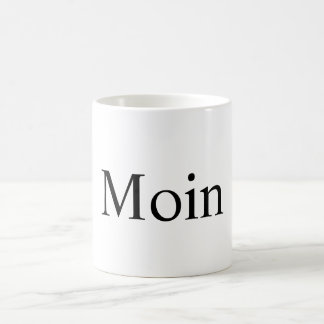 Moin Tasse, Dialekt aus Nord deutschland, Hamburg Kaffeetasse
