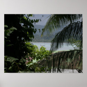 Moira am Anker, Bahia Drake, Costa Rica Poster