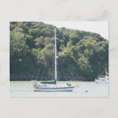 Moira auf Ankerplatz, Angel Island, San Francisco Postkarte (Vorderseite)