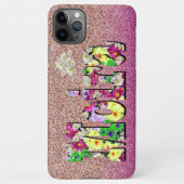 Moira, Mädchenname mit Daisis, iPhone Hülle (Rückseite)