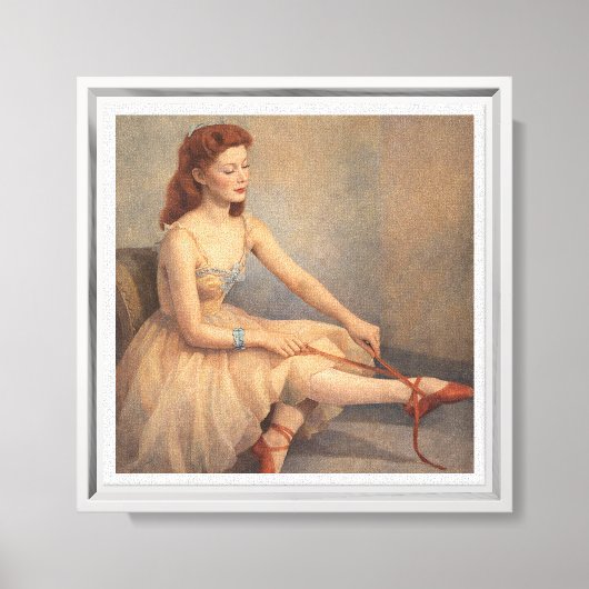 Moira Shearer Leinwanddruck (Vorderseite)