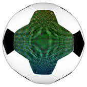 Moire Schachbretts von Kenneth Yoncich Fußball (Gedreht)