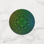 Moire Schachbretts von Kenneth Yoncich Konfetti (Klein Vorderseite)