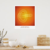 Moire Trefoil Poster (Küche)