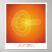 Moire Trefoil Poster (Vorne)