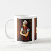 Moise Kisling , “ Portrait of Girl ” Kaffeetasse (Links)