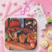 Moise Kisling, Stillleben mit Früchten, Pappteller (Party)
