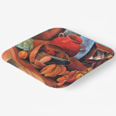 Moise Kisling, Stillleben mit Früchten, Pappteller (Gewinkelt)