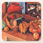 Moise Kisling, Stillleben mit Früchten, Rechteckiger Pappuntersetzer (Vorderseite)